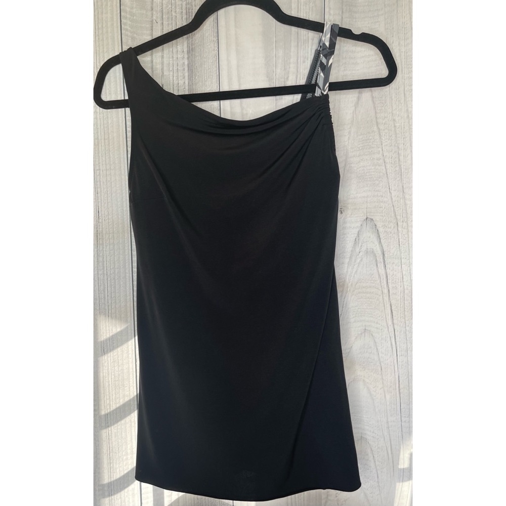 Magicsuit Miraclesuit Modern Art Side Tie Swim Dress 1 Pc Bathing Suit NWT Sz 8